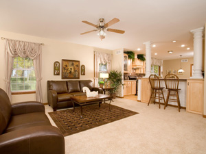 Click To Begin Davenport II Photo Tour - Model #: HF114-A - Great Room and Kitchen
