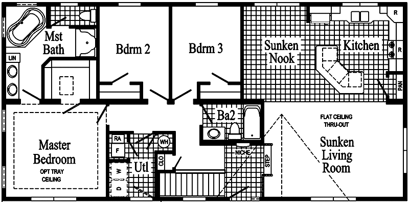 Windham HR102-A Floor Plan - Click To Enlarge Floor Plan
