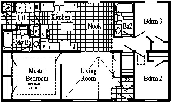 Edgewood HV103-A Floor Plan - Click To Enlarge Floor Plan