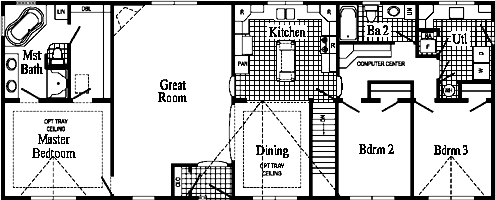 Quincy HR117-A Floor Plan - Click To Enlarge Floor Plan